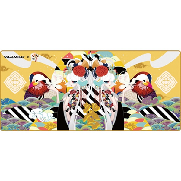 Килимок для миші Varmilo Lovebirds Gold Desk Mat XL (ZDB031-01)
