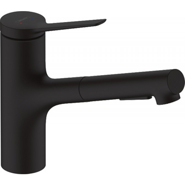 Кухонний змішувач Hansgrohe Zesis M33 Black (74800670)