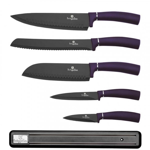 Набір ножів BerlingerHaus Purple Eclipse Collection 6 пр. (BH 2681)