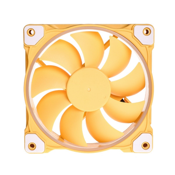 Корпусний вентилятор ID-Cooling ZF-12025-Lemon