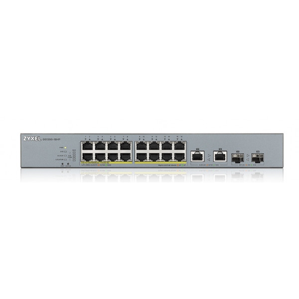 Коммутатор локальної мережі (Switch) Zyxel GS1350-18HP