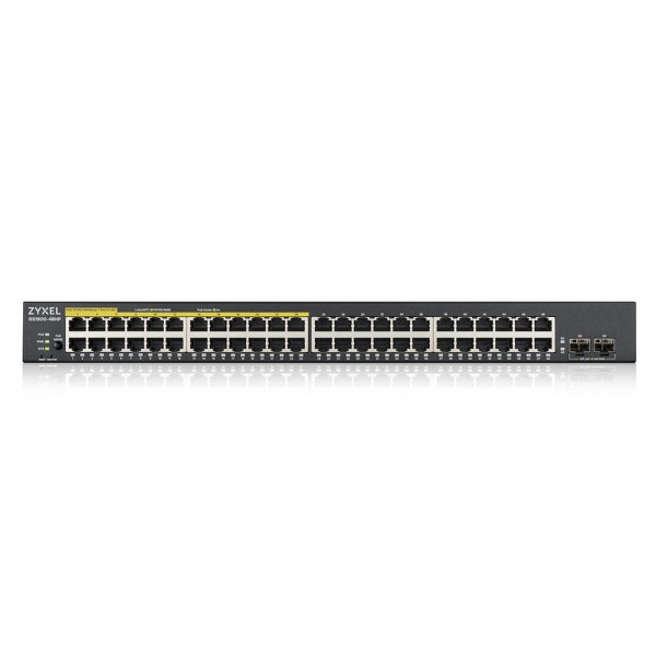 Коммутатор локальної мережі (Switch) Zyxel GS1900-48HPv2 (GS190048HPV2-EU0101F)