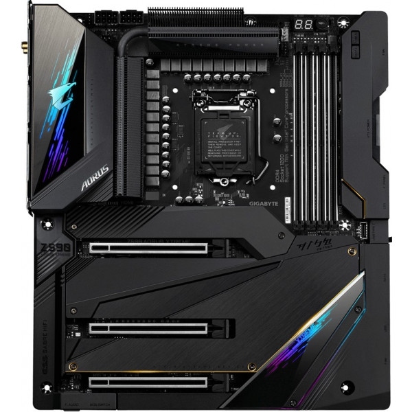 Материнська плата Gigabyte s1200 Z590 4xDDR4 HDMI M.2 10Gb Wi-Fi BT SPDIF Type-C ATX (Z590_AORUS_XTREME)