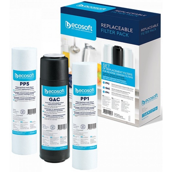 Картридж системи зворотнього осмосу Ecosoft 1-2-3 (CPV3ECOSTD)
