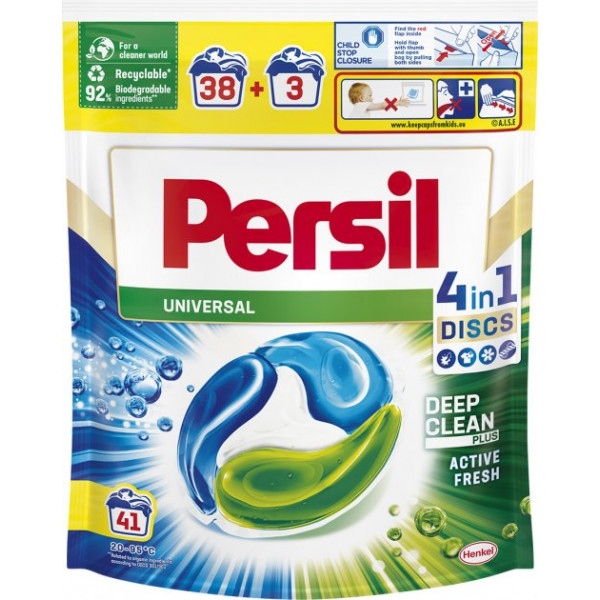 Капсули для прання Persil Диски Універсальні 41шт