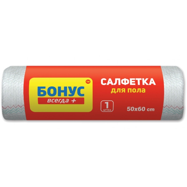 Серветка побутова Бонус д/полу 1шт