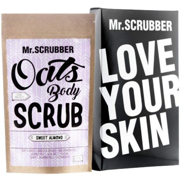 Скраб для тіла Mr.Scrubber з вівсяними пластівцями Oats 250гр