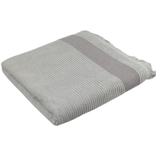 Рушник банний GM Textile махровий сірий Осло 70x140