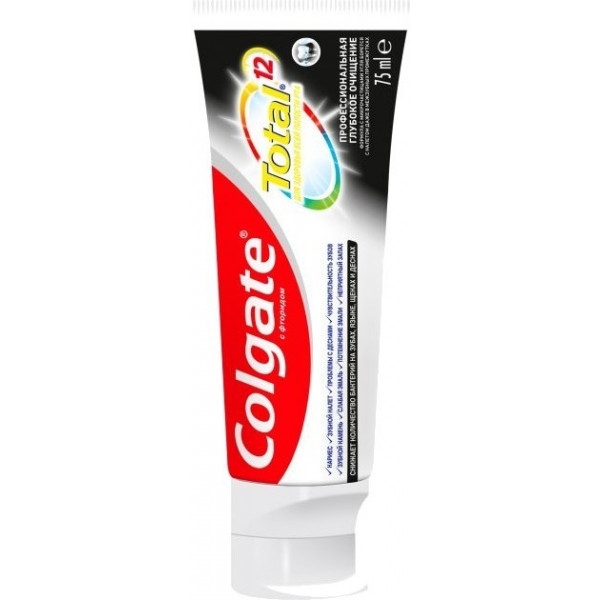 Зубна паста Colgate Total 12 Проф.Глубокая чистка 75мл