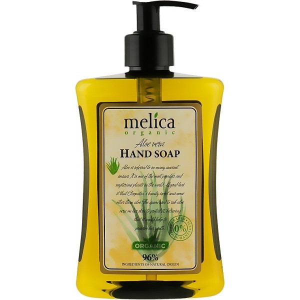 Рідке мило для рук Melica Organic с алоэ (4770416340699)