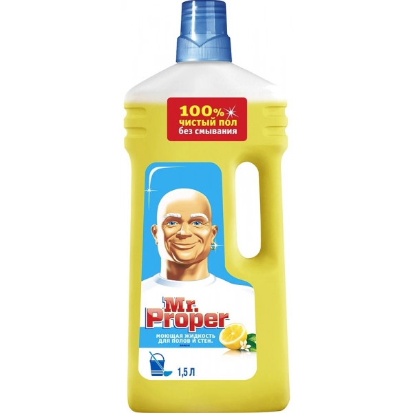 Засіб для чищення універсальний Mr. Proper Lemon 1,5л