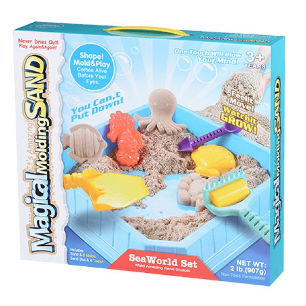 Кінетичний пісок Same Toy Підводний Світ Натуральний 0.9 кг (NF9888-3Ut)