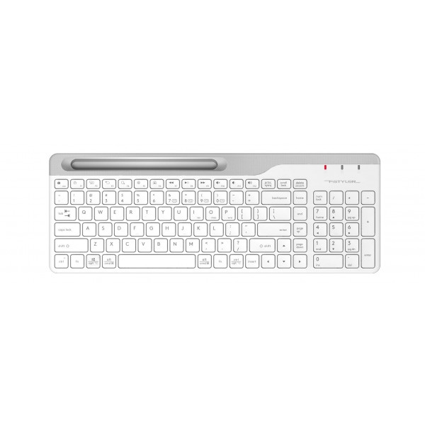 Клавіатура бездротова A4tech FBK25 White