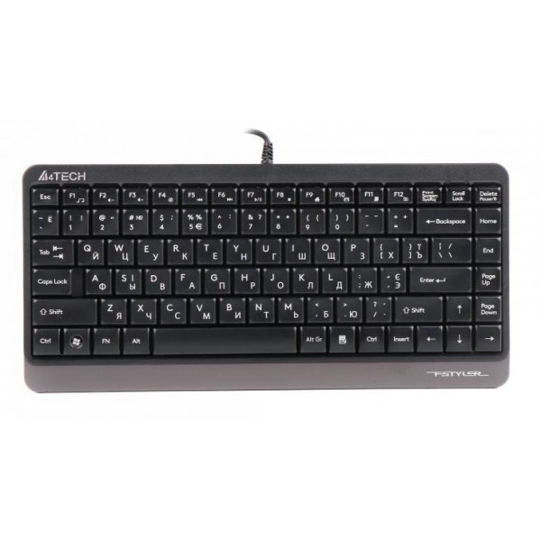 Клавіатура дротова A4tech FK11 USB (Grey)