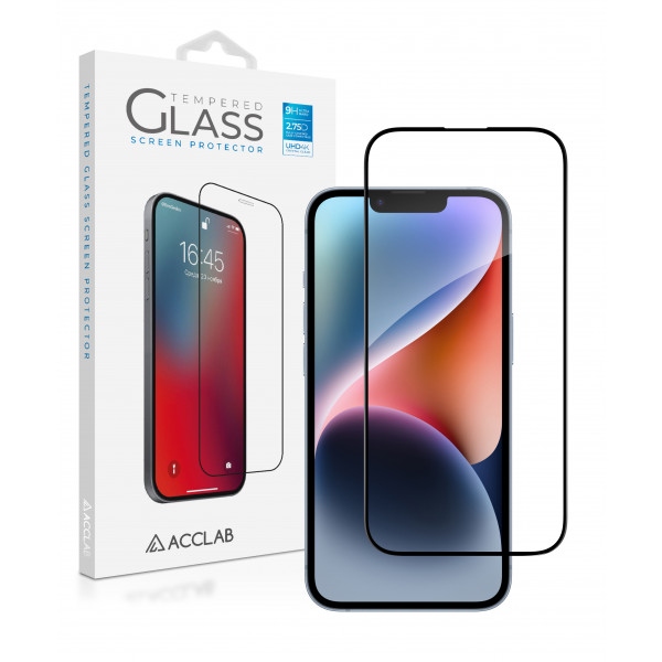 Захисне скло для смартфону ACCLAB Full Glue for Apple iPhone 14 Plus (1283126541964)