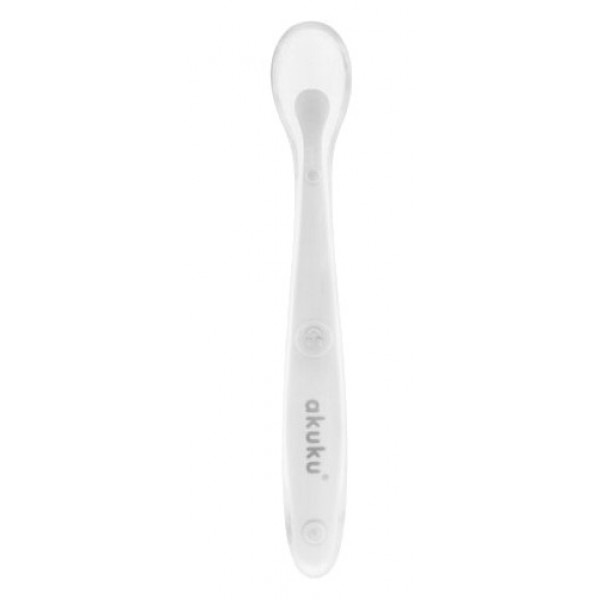 Ложка дитяча Akuku White (A0417)