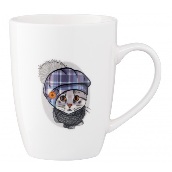 Чашка Ardesto Cute Cat 320 мл (AR3463)