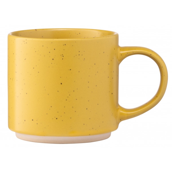 Чашка Ardesto Alcor 420 мл Yellow (AR3475Y)