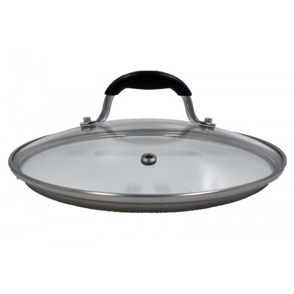 Кришка для посуду Ardesto Mars 28 см Black (AR0728SL)
