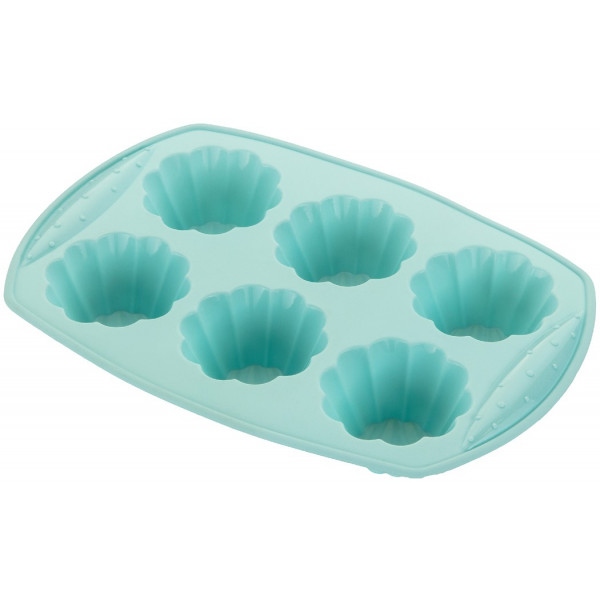 Форма для приготування Ardesto Tasty Baking на 6 шт. 30x214 см Blue (AR2318T)
