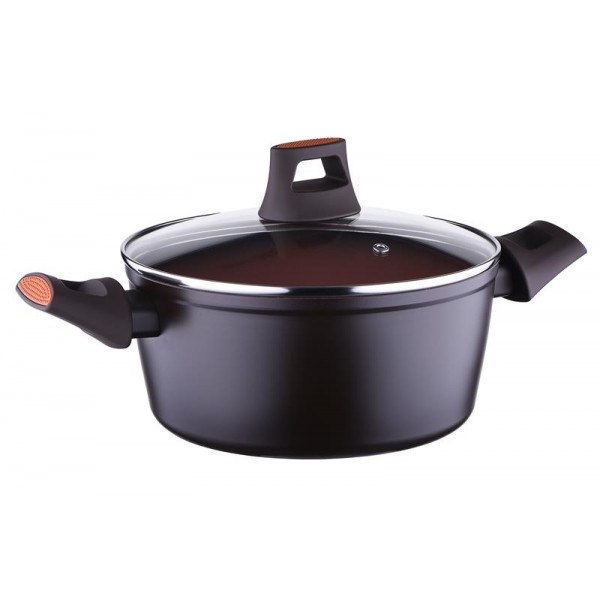 Каструля Ardesto Terra Nature 2.1 л Orang/Brown (AR2721CA)