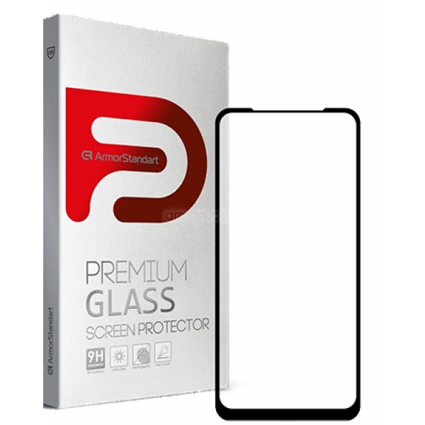 Захисне скло для смартфону Armorstandart Full Glue for Vivo Y30 Black (ARM58356)