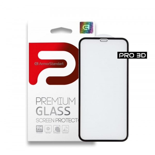 Захисне скло для смартфону Armorstandart for Apple iPhone 11/XR Black (ARM55370-GP3D-BK)