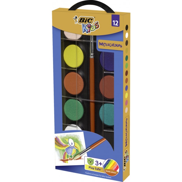 Фарби BIC 12 кольорів (3086123485440)