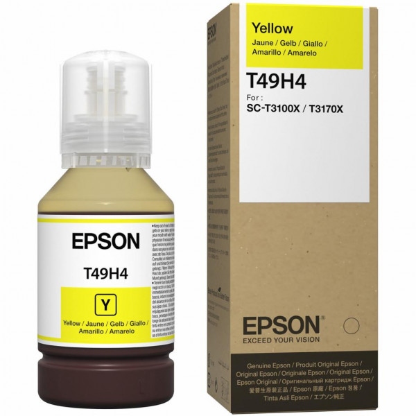 Картридж для струменевих принтерів/БФП Epson T3100X Yellow (C13T49H400)