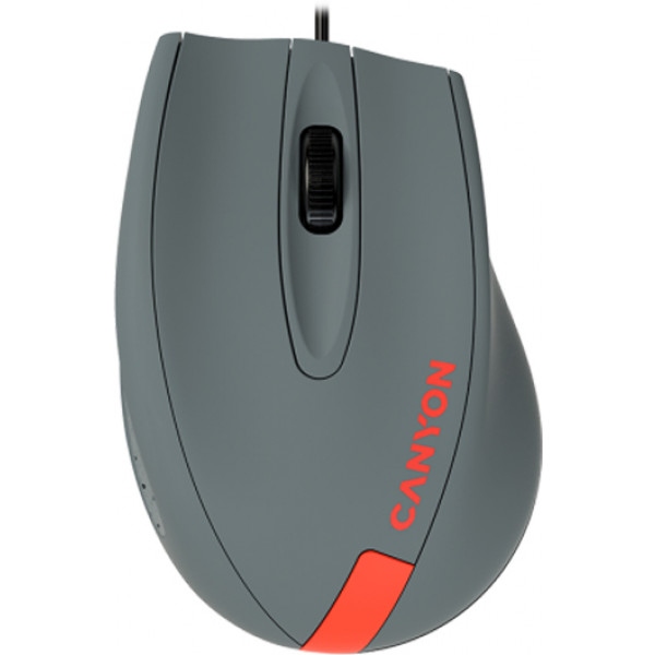 Миша дротова Canyon CNE-CMS11DG Gray-Red
