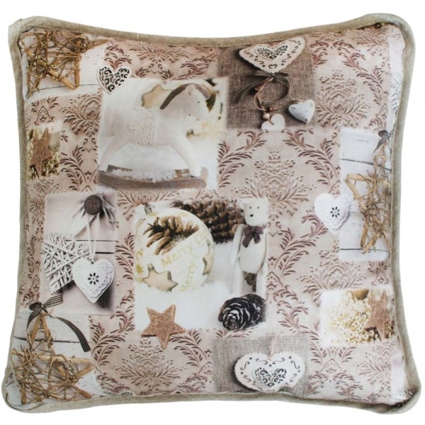 Наволочка Прованс декоративна Digitale Beige 45х45 (011260)