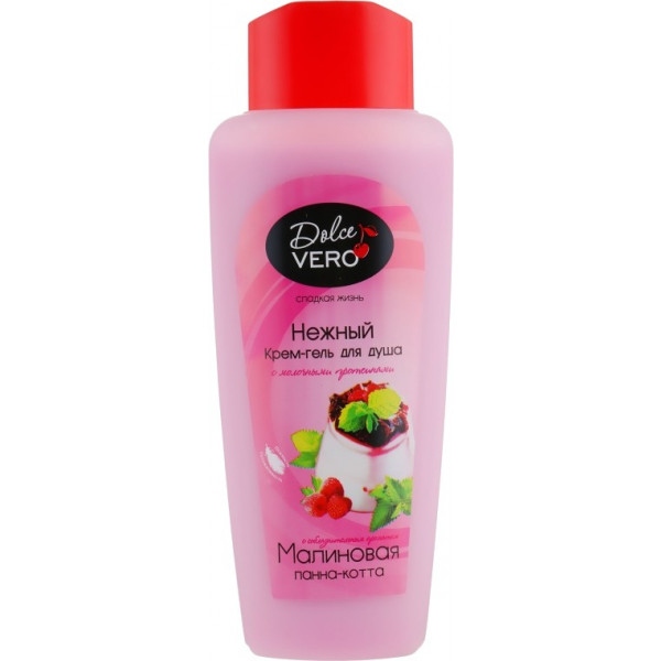 Гель для душа Dolce Vero Малинова панна-кота 330 мл (4820091143723)