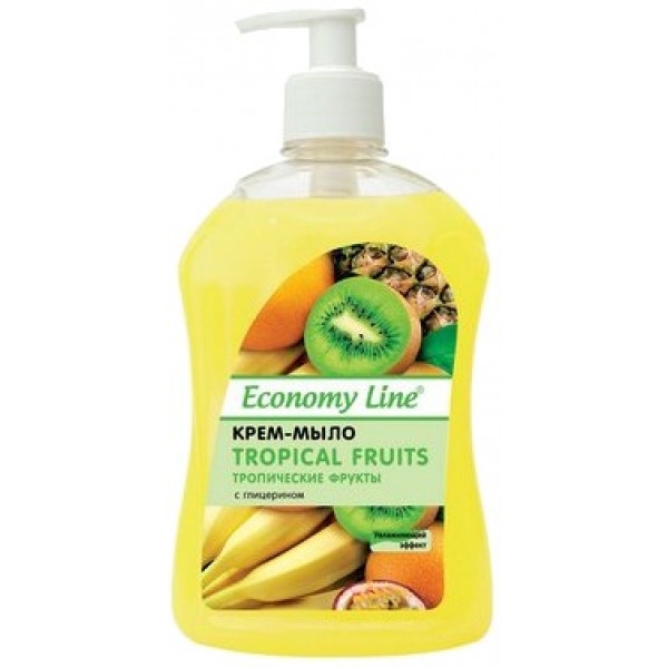 Рідке мило для рук Economy Line Тропические фрукты 500 г (4820020266059)