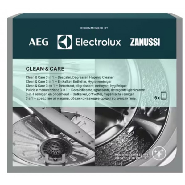 Засіб від накипу для пральних і посудомийних машин Electrolux M2GCP600, 6шт х 50гр