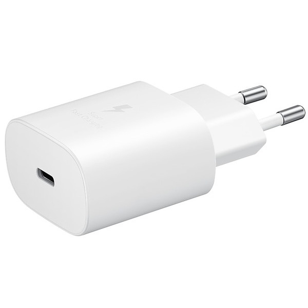 Мережевий зарядний пристрій Samsung EP-TA800XWEGRU 25W PD3.0 Type-C White