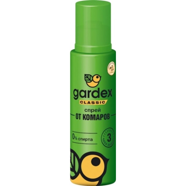 Спрей від комах Gardex Classic від комарів 100мл