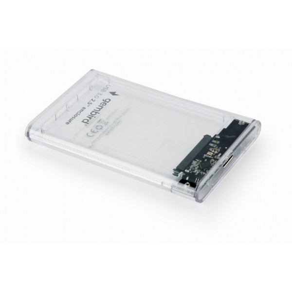 Зовнішній карман Gembird 2.5'' USB 3.0 Transparent (EE2-U3S9-6)