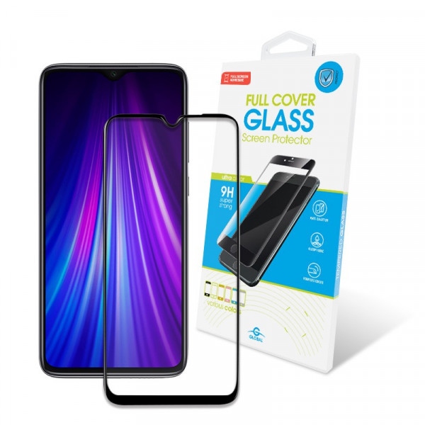 Захисне скло для смартфону Global Xiaomi Redmi Note 8 Pro Full Glue Black (1283126496059)