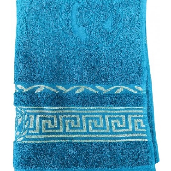 Рушник банний GM Textile махровий ізумрудний Цезар 70х140