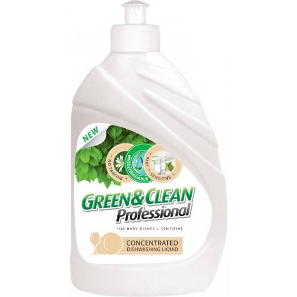 Засіб для ручного миття посуду Green&Clean Professional дитяче 500мл