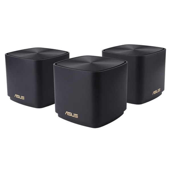 MESH система WiFi6 Asus ZenWiFi XD4 Plus Black (3-Pack)