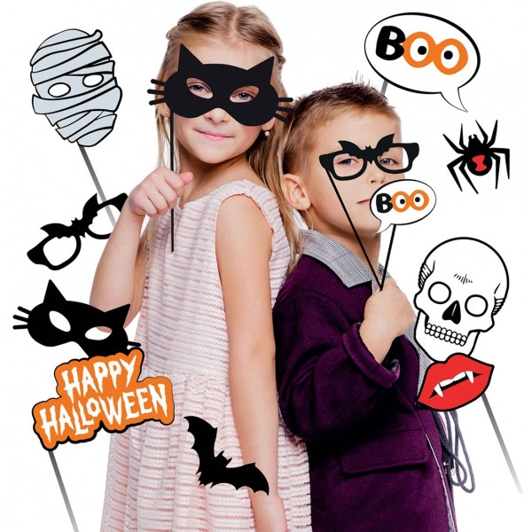Декор Halloween YES! Fun для фотосесії , 9 шт
