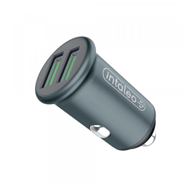 Автомобільний зарядний пристрій Intaleo CCG482 (2USB4,8A) Gray