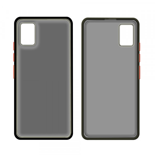 Чохол для смартфону Intaleo Smoky for Samsung A71 (A715) Black (1283126497223)