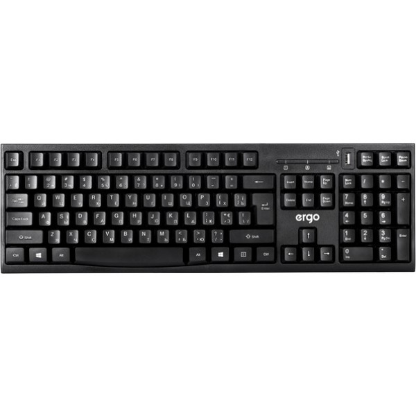Клавіатура дротова Ergo K-280HUB