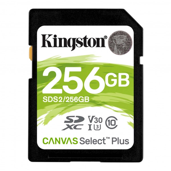 Карта пам'яті Kingston SDXC 256GB C10 UHS-I (SDS2/256GB)