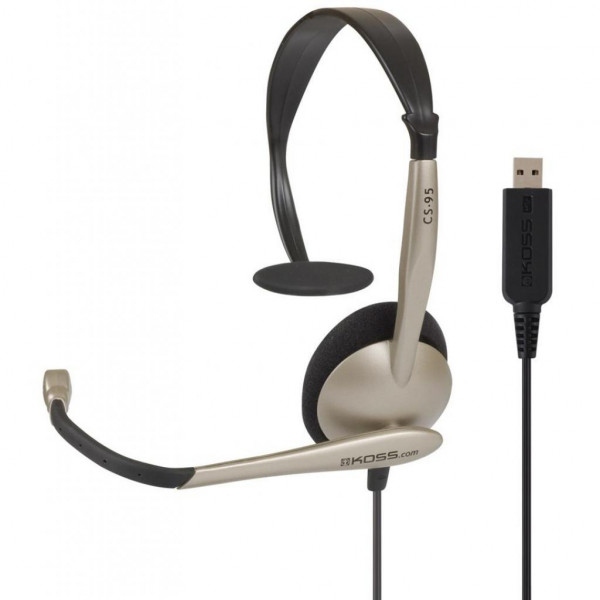 Гарнітура дротова Koss CS95 USB Mono