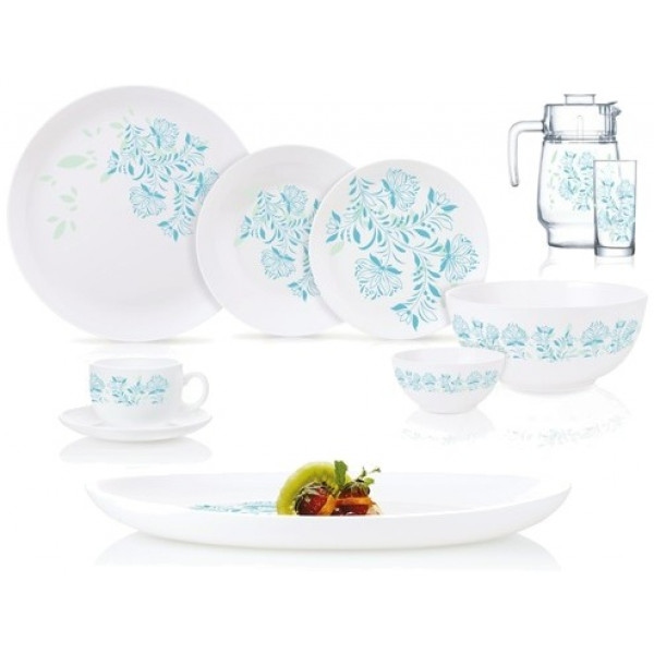 Столовий сервіз Luminarc Diwali Frescura Turquoise 46 пр. (Q7823)