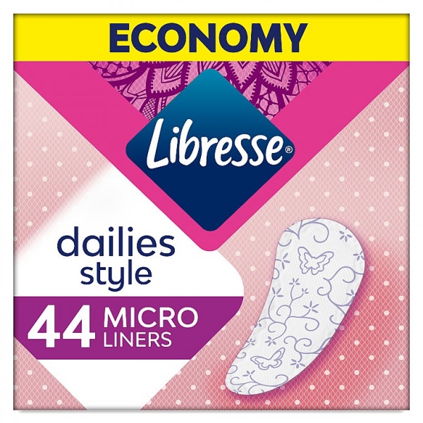 Прокладки щоденні Libresse Daily Fresh Micro Refill 44 шт. (7322540510591)