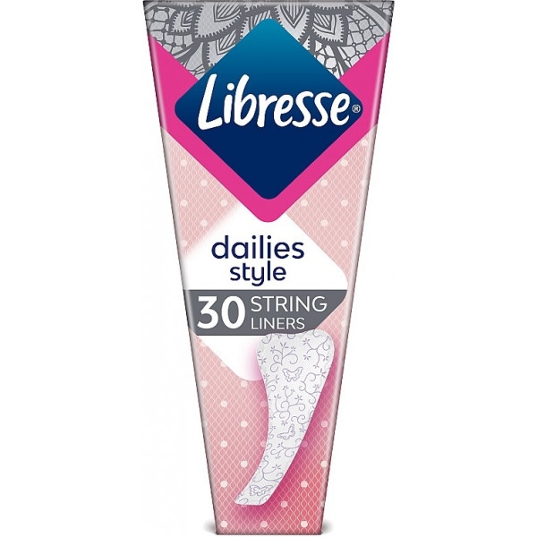 Прокладки щоденні Libresse Daily Fresh String 30 шт. (7310791193892)